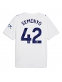 Moške Nogometnih dresov Manchester City Antoine Semenyo #42 Tretji 2026-27 Kratki rokavi Moške Nogometnih dresov Manchester City Antoine Semenyo #42 Tretji 2026-27 Kratki rokavi